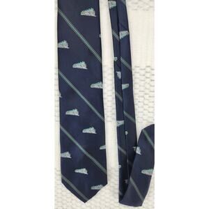 Museum Collection Tie Locomotive Southern Railway Train Travel 58" Made in USA